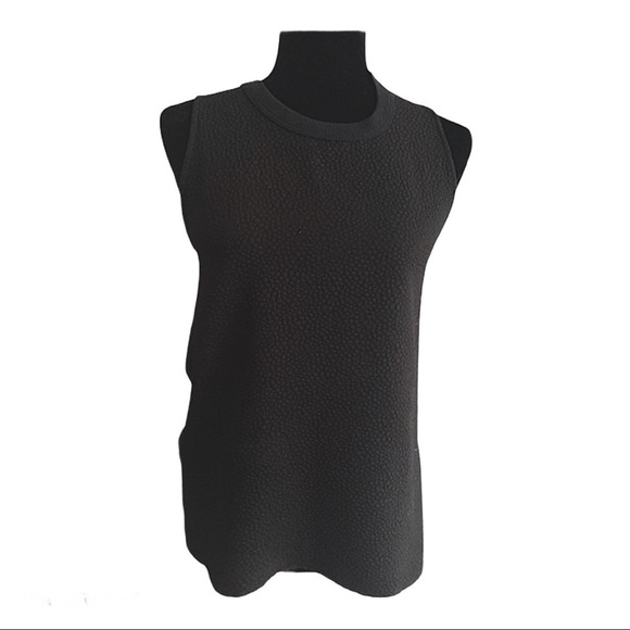 Zara trafaluc sleeveless black blouse Small - Picture 1 of 7